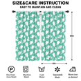 thumbnail image 2 of Blackout Kids Curtains,LightGreen Cartoon Dinosaurs Silhouettes Pattern Childrens Insulated Curtains Set Of 2,Bedroom Essentials,Toddler Room Decor 42"x84", 2 of 5