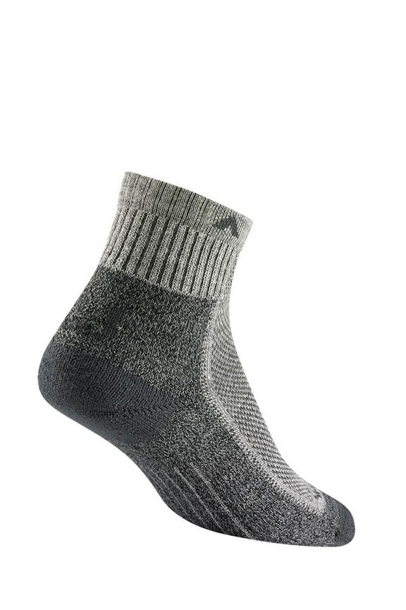 Cool Lite Hiker Quarter Grey/Charcoal Socks F6066-931