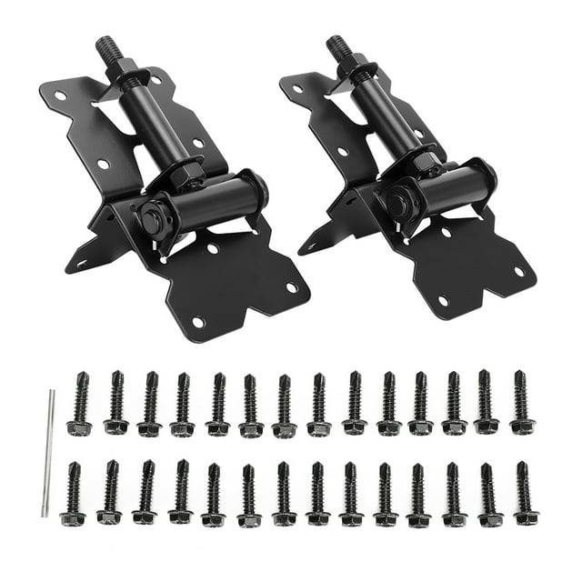 2Pcs Stainless Steel Fence Gate Hinge Garden Door Hinges Garden Hardware Accessories