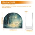 thumbnail image 4 of Yayeee Napkin Holder for Table Set of 2 Kitchen Paper Tissue Organization, Night Forest Scene, 4 of 8