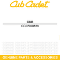 thumbnail image 5 of CUB CADET 02000138 Mower Blade Twin Triple Rear Bagger 847 590848, 5 of 8