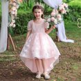 thumbnail image 2 of Kawell Robe de Princesse pour Filles pour Mariage Fête d'Anniversaire avec Train Taille 3-12 Ans, 2 of 6