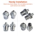 thumbnail image 4 of Seitruly Paquete de 2 terminales de Instalación práctica Resistencia al desgaste Componentes de automóviles Conector de vehículos Baterías de general, 4 of 6