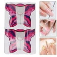 thumbnail image 4 of Autocollant pour Ongles, Longueur Marquée Extension Autocollant Auto-Adhésif Rose Rouge pour Usage Domestique, 4 of 8