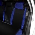 thumbnail image 4 of Carshaping Blue, Cotton Linen, Front Rear Seat Covers, 4 of 9