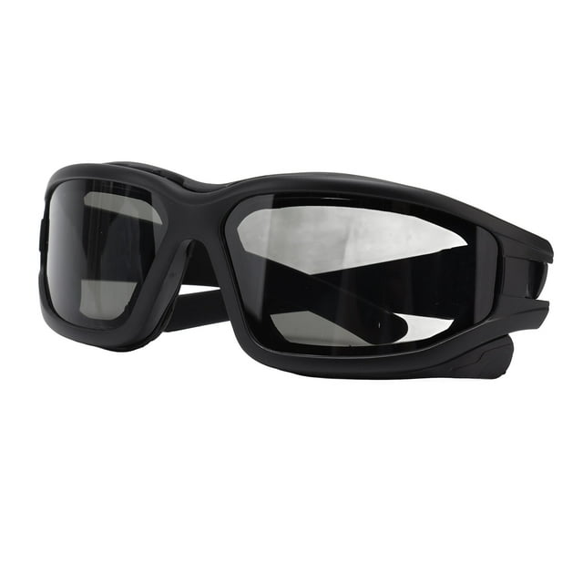 Lunettes Anti-Buée, Lunettes Robustes Anti-Buée Résistantes aux Impacts à Double Couche Protection UV pour Pêche Ambre, Noir, Transparent