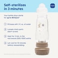 thumbnail image 3 of MAM Easy Start Anti-Colic Matte Baby Bottles, 2x5oz Bottles, Slow Flow Bottles with Silicone Nipple, 3 of 5