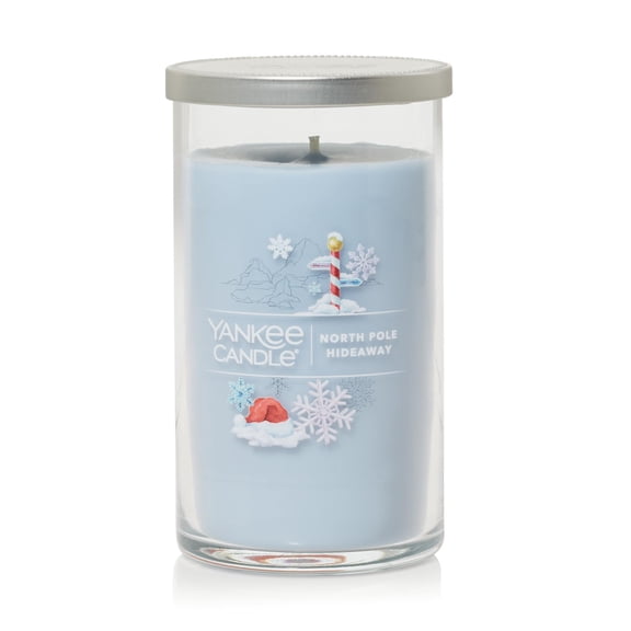 Yankee Candle Signature Medium 2-Wick Candle, North Pole Hideaway, 14.25 oz