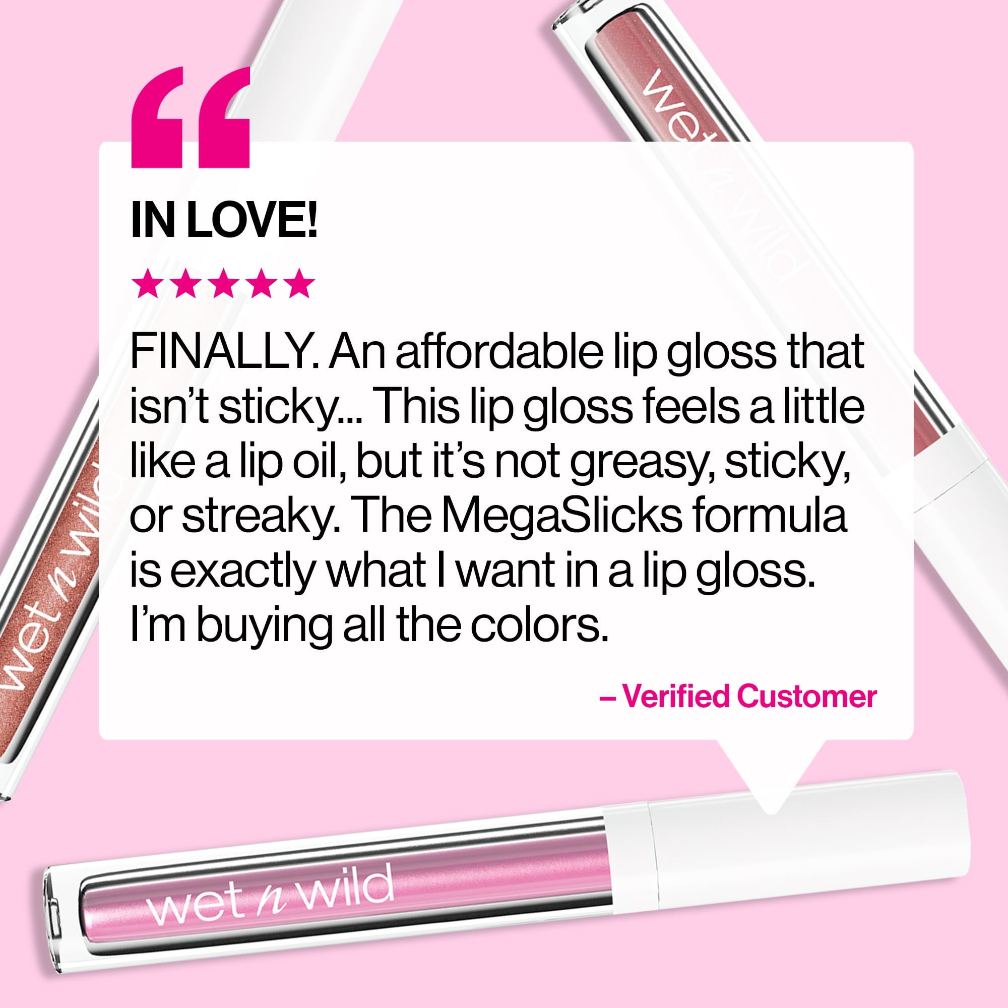 Wet n Wild Mega Slicks Lip Gloss - Berried Treasure