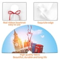 thumbnail image 4 of Yiaed Trip to London Print Christmas Tree Skirt , Tree SkirtsTree Mat for Christmas Winter Holiday Indoor Decorations-48", 4 of 7