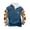 Blue_1, variant on Western Sweatshirts Mens Quarter Zipper Aztec Ethnic Pullover Shirt Casual Long Sleeve Novlety Print Jackets with Pockets