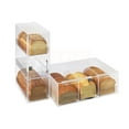 thumbnail image 2 of Cal-Mil 1204 Clear Acrylic 3-Tier Bread Case, 2 of 2