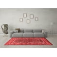 thumbnail image 3 of Ahgly Company Indoor Round Persian Red Traditional Area Rugs, 5' Round, 3 of 4