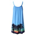 thumbnail image 4 of Vestidos de playa para mujer Sexy Hawaiian Tropical Print Sling Mini vestido de verano suelto cómodo Boho Sundress Fridja  hjkh1505, 4 of 6