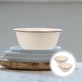 thumbnail image 6 of Monyance vintage enamel bowl Enamel Popcorn Bowl Set - Vintage Chinese Style - 2pcs(9.45X9.45X3.94Inches), 6 of 11