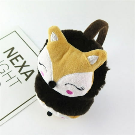 

AMILIEe Kids Winter Earmuffs Plush Warm Cute Fox Ear Warmers Earflap for Boys Girls Baby Toddlers
