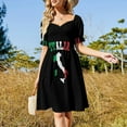 thumbnail image 2 of vintage Italia Flag Italy Italian Italiano Gifts Short Sleeved Dress Woman clothing dresses women summer 2025 Dress woman Dress, 2 of 5