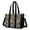 Black Princess Castle, variant on Teacher Tote Bag,Fairy Princess Carriage Pattern Teacher Utility Tote Bag,Large Work Tote Bags for Women with Multiple Pockets,Top Zipper Closure,13.8x10.6x6.7 Inch