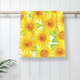 thumbnail image 5 of Fotbe Sunflowers2 Pattern Premium Towels , (27.5x16in) Lightweight and Highly Absorbent Quick Drying Microfiber Towel, Perfect for Daily Use, 5 of 6