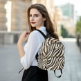 thumbnail image 6 of FORMRS Mini Backpack Purse for Women Quilted Travel Daypack Casual Shoulder Bag, Black Lines, 6 of 7