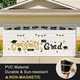 thumbnail image 4 of Graduation Garage Decoration Stickers 46Pcs Congrats Grad Garage Door Decal Non-Magnetic Gold Black Graduation PVC Sticker with Glue Point for Home Grad Party Garage Window Wall Fridge Decor, 4 of 7