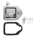 thumbnail image 1 of Unique Bargains 1 Set Truck Tool Box Latch Stainless Steel Toolbox Paddle Lock Handle with Keys for Truck RV Trailer UTV, 1 of 7
