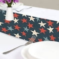 thumbnail image 6 of Ryvnso Stars Retro Table Runner Tablecloth Home Decoration 13 x 90 inches, 6 of 6