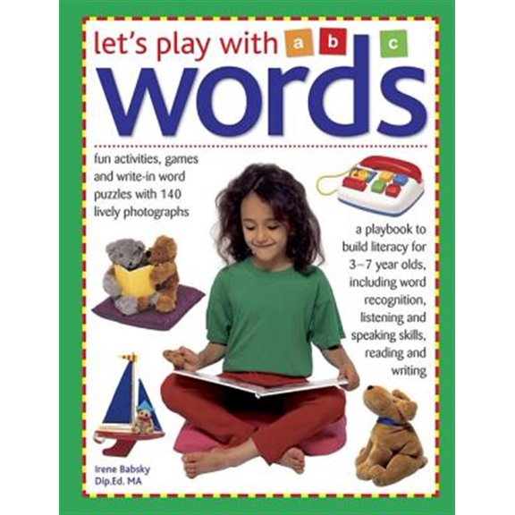 Pre-Owned Lets Play with Words : Fun Activities, Games And Write-In Word Puzzles With 150 Lively Photographs (Hardcover)