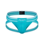 Men's Jockstrap Athletic Supporters Stretchy Waistband Low Rise Sports Active Underwear