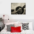 thumbnail image 5 of Orinice Propeller Airplane Fine Art Aesthetic Poster & Print Wall Painting for Home Office Decor Canvas Wall Art Living Room Bedroom Wall Decor 20x16in, 5 of 6