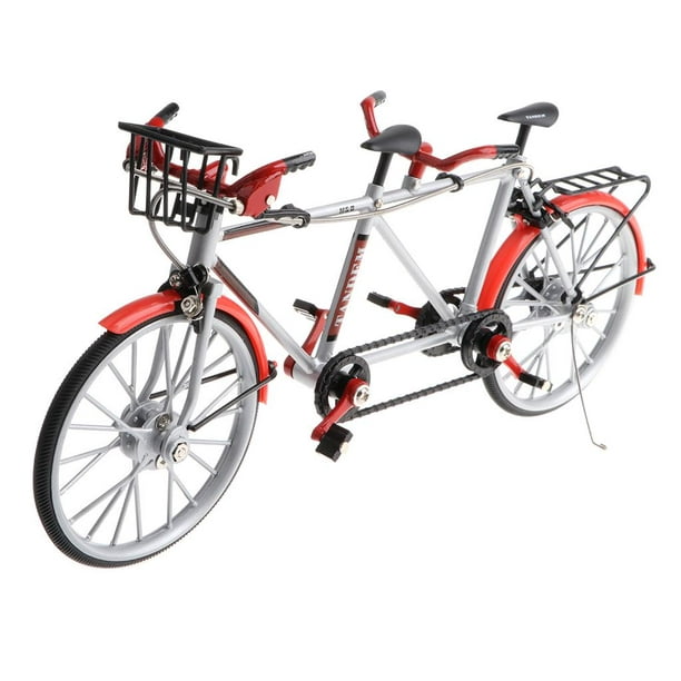 2 : Modèle de vélo exquis en alliage artificiel Tandem Racing 