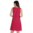 thumbnail image 4 of Inkmeso Robe Évasée Sans Manches pour Femmes Longueur Genou Ligne A Été Décontractée, 4 of 7
