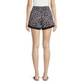 thumbnail image 3 of No Boundaries Juniors Gauze Shorts with Crochet Trim, 3 of 5