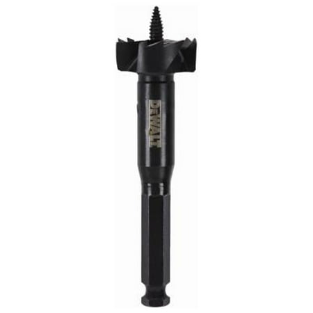 UPC: 0028874116337 | DeWALT DW1633 Wood Bit Drill Bit 1 in L Flute Ball Groove Hex Shank 7/16 in Dia Shank