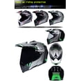 thumbnail image 2 of Casco Motocicleta Moto Cross Cerrado Certificado Dot 2 Viseras Dara Baby D0066, 2 of 5