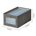 thumbnail image 2 of Weekend Specials,Drawer Organizer, Laundry Compartment, Foldable Support Handle, Washable Fabric Design, For Small Rooms, Multi-Purpose Storage, Compact & Efficient, Space-Saving Solution $BS$3, 2 of 8