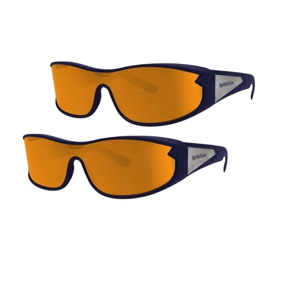 Battle Vision Lunettes Enveloppantes STORM - 2PK