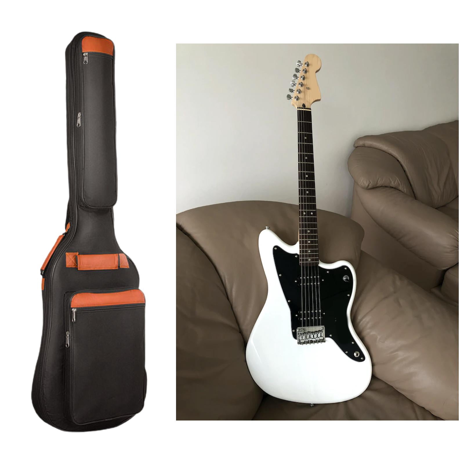 LeeQinersw Electric Guitar Bag Backpack Acoustic Guitar Case Oxford Cloth Waterproof Bass