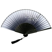 Bifavgk Folding Fans Handheld Fans Bamboo Fans Women'S Hollowed Bamboo Hand Holding Fan Handheld Fan Hand Fans For Women Foldable Hand Fan Hand Held Fan