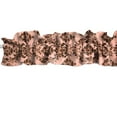 thumbnail image 6 of Floral Damask Taffeta Curtain Sleeve Topper Window Treatment More Colors, 6 of 10
