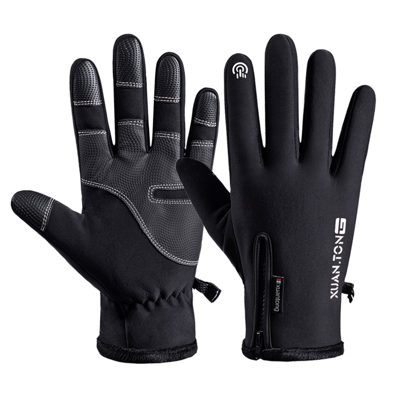 Winter Warm Gloves Thermal Windproof Ski Gloves for Cold Weather Running Cycling