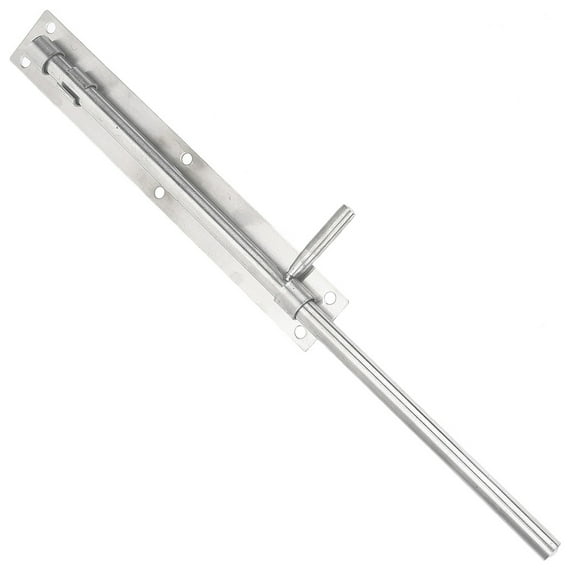 Heavy Duty Stainless Steel Floor Latch Lock with Extended Pin for Secure Wooden, Iron, Barn Gates and Gate Hardware Ground Lock