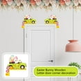 thumbnail image 5 of Easter Decorations Wooden Letter Decoration with Bunny, Colorful Bunny Door Ornament, Spring Summer Front Door Decor, Easter Sign for Home Front Door Easter Party Festival Decor 7.8x7.2" A, 1Pcs, 5 of 7