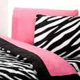thumbnail image 3 of Full XL 100% Cotton Jersey Knit Pink Sheet Set - Extra-Soft, Breathable & Hypoallergenic - 15" Deep Pockets, 54" x 80" - Ideal for Extra Long Full Beds - 4PC Full XL Sheets (Full XL, Pink), 3 of 3