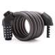thumbnail image 1 of Candado para bicicleta TUNC Contraseña de cinco dígitos Cable de acero transparente Negro, 1 of 5