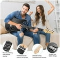 Huloretions 39in Full Size Electric Guitar Kit with Case and