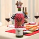 thumbnail image 1 of Fundas navideñas JAMW para botellas de vino Sencillez Juego de 2, 1 of 5