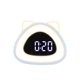 thumbnail image 1 of Ounissouiy Cat Wake-Up Termómetro Lámpara de reloj de noche con luz LED Decoración del hogar Numero 3 Ounissouiy HA026006-03, 1 of 1
