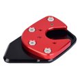 thumbnail image 2 of Almohadilla de extensión de soporte lateral antideslizante para motocicleta Ampliar para Honda NC750X 17-19 Rojo, 2 of 5