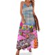 thumbnail image 1 of Vestido sin mangas Pink Candyland Vestido largo para mujer Vestido para mujer, 1 of 7